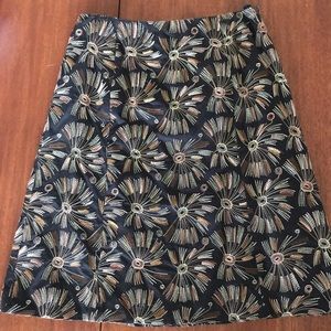 Talbots cotton skirt